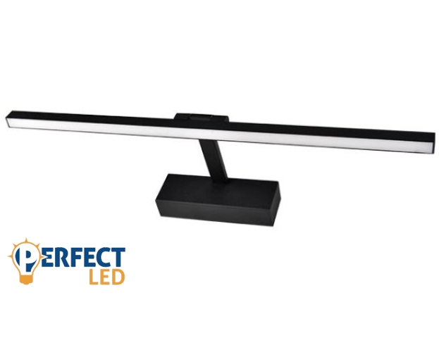 MasterLED Lappa 12 W-os 50cm-es fekete oldalfali lámpa