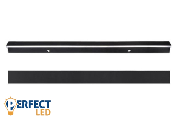 MasterLED Lara 45 W-os 150cm-es fekete oldalfali lámpa