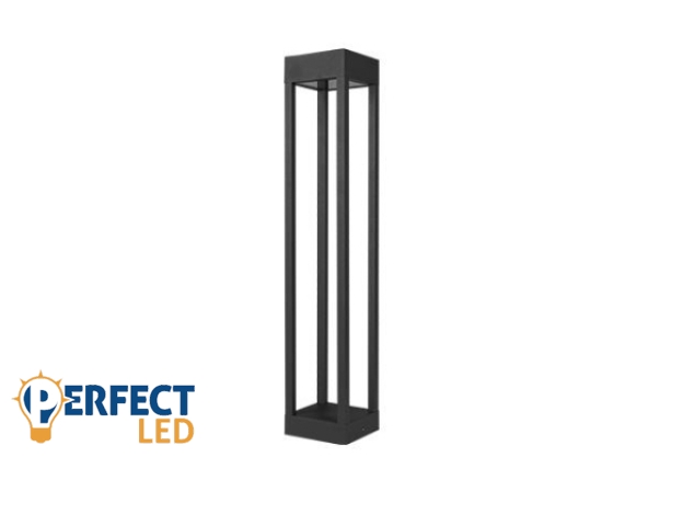 MasterLED Lemo kerti 60 cm-es fekete színű állólámpa GX53-as foglalattal