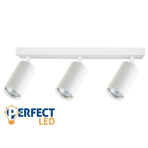 MasterLED Lucerno tripla LED fali lámpa 3xGU10 Fehér