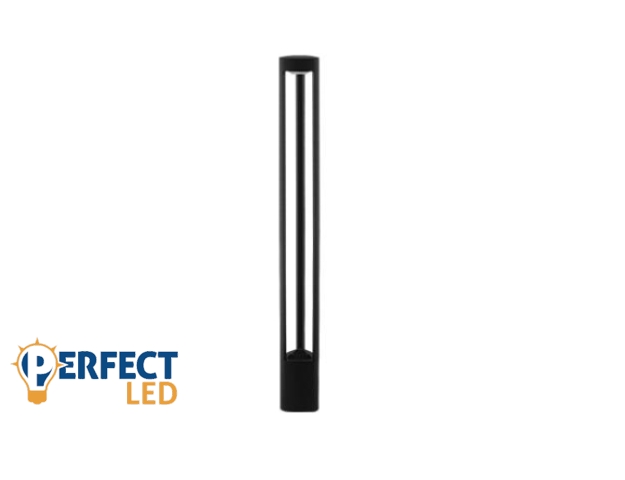 MasterLED Mario kerti 80 cm-es fekete színű állólámpa GX53-as foglalattal