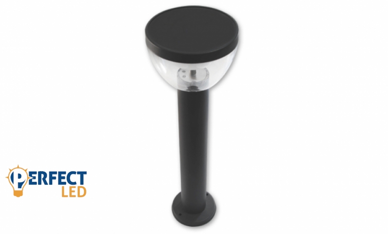 MasterLED Merida 9 W-os natúr fehér 50 cm magas fekete állólámpa