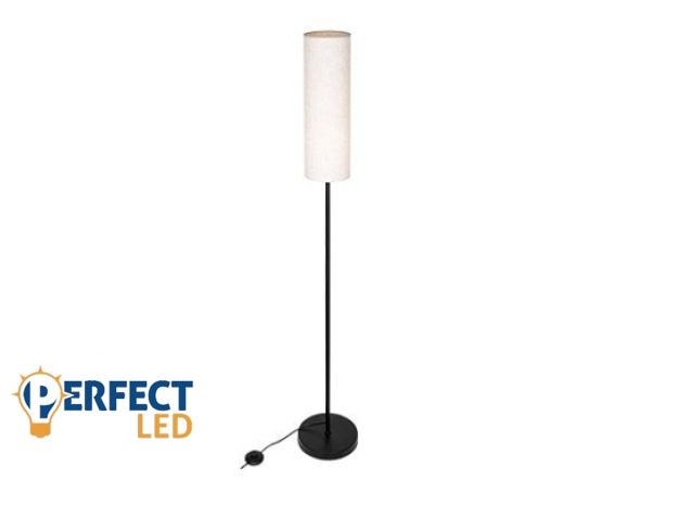 MasterLED Passo fekete színű állólámpa 170 cm E27-es foglalattal
