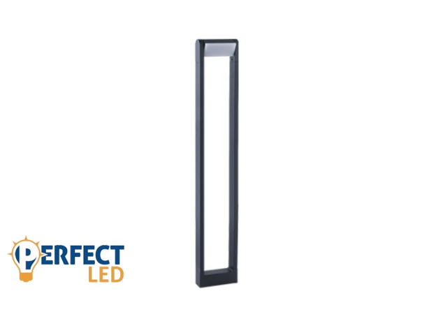 MasterLED Santina 6W-os kerti 80 cm-es 4000K IP54 fekete színű forgatható állólámpa