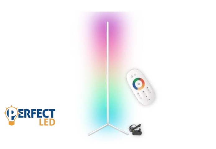 MasterLED RGB 140 cm-es fehér színű állólámpa