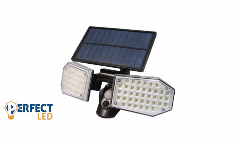 MasterLED Solar LED napelemes 15 W-os mozgásérzékelővel