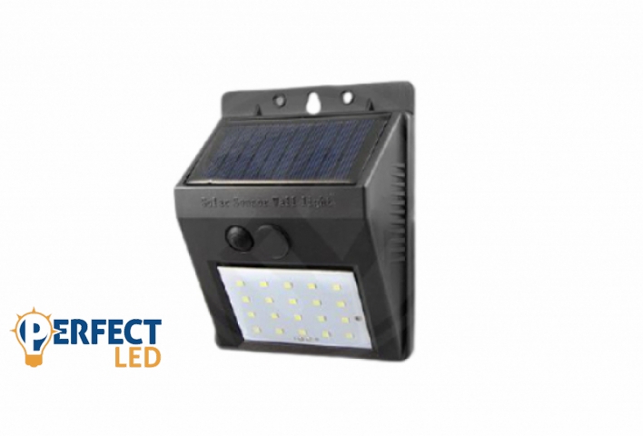 MasterLED Solar LED napelemes lámpa 3 W-os alkonykapcsolóval