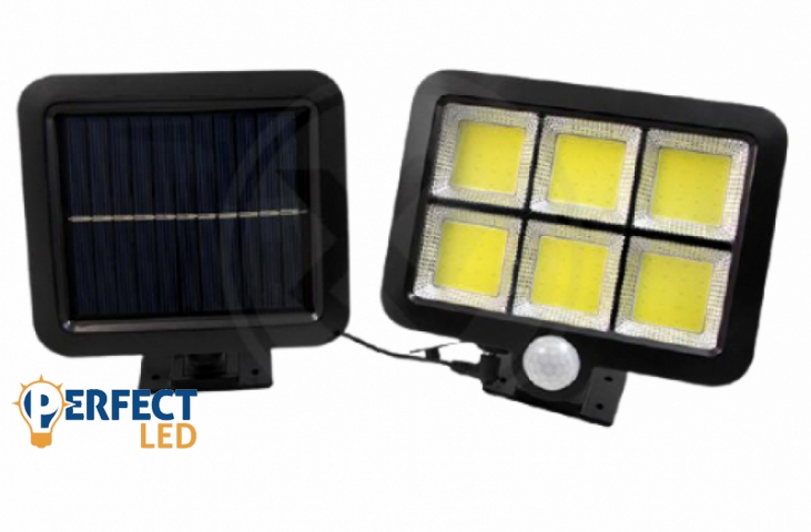 MasterLED Solar LED reflektor 4 W-os mozgásérzékelővel