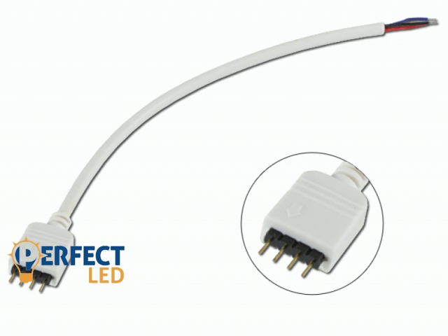 MasterLED csatlakozó LED szalaghoz 10 mm-es 4 tüskés