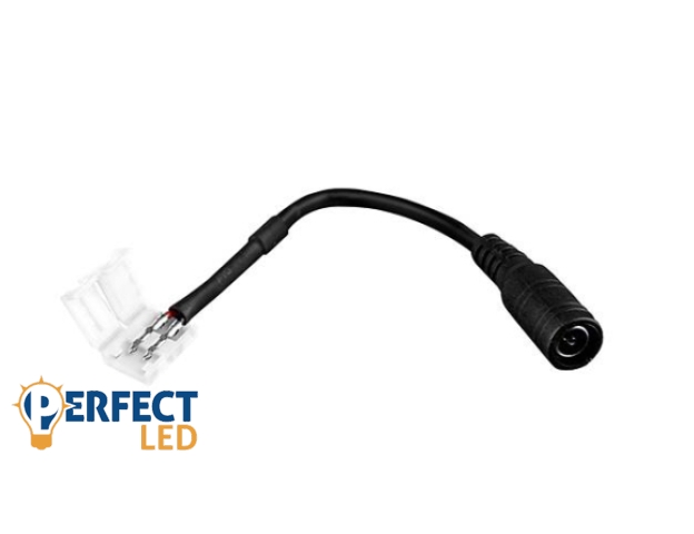 MasterLED csatlakozó LED szalaghoz 8 mm-es DC kábellel