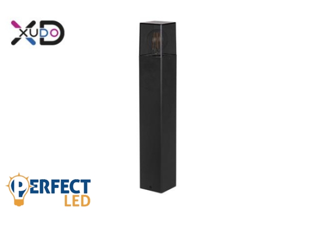 MasterLED kerti 50 cm-es fekete színű állólámpa E27-es foglalattal