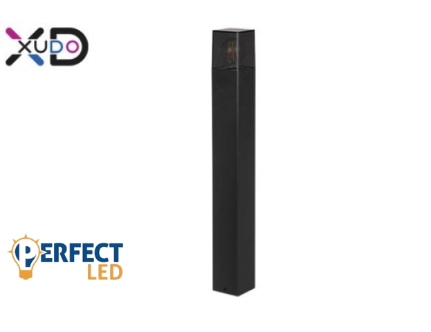MasterLED kerti 80 cm-es fekete színű állólámpa E27-es foglalattal