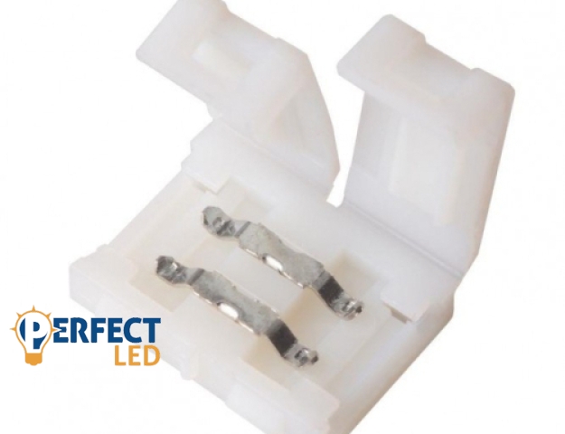 MasterLED kétoldalas bepattintható csatlakozó 10 mm-es LED szalaghoz