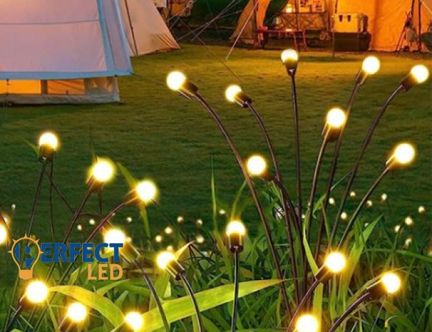 MasterLED napelemes és alkonyatérzékelős földbe szúrható 73 cm-es kerti LED (x6) lámpa