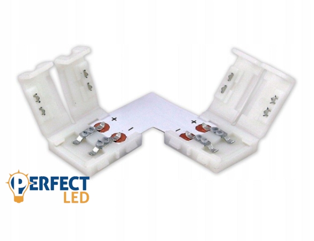 MasterLED szögletes csatlakozó 10 mm-es LED szalaghoz