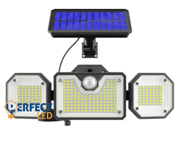 MasterLed Napelemes LED reflektor 10W mozgásérzékelővel