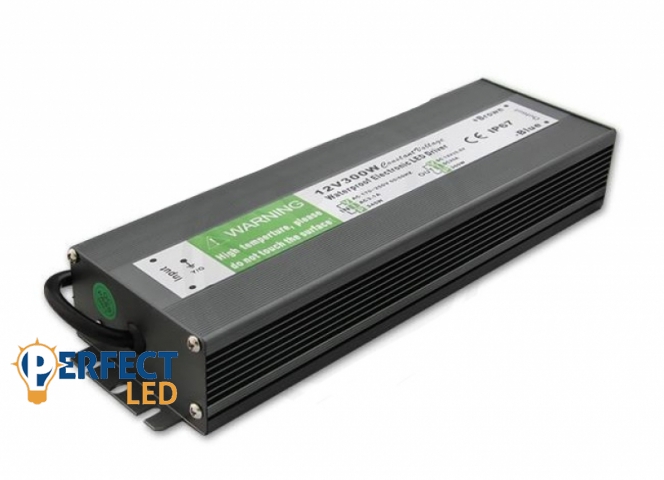 Masterled 300 W-os vízálló tápegység 25 Amper 12 VDC