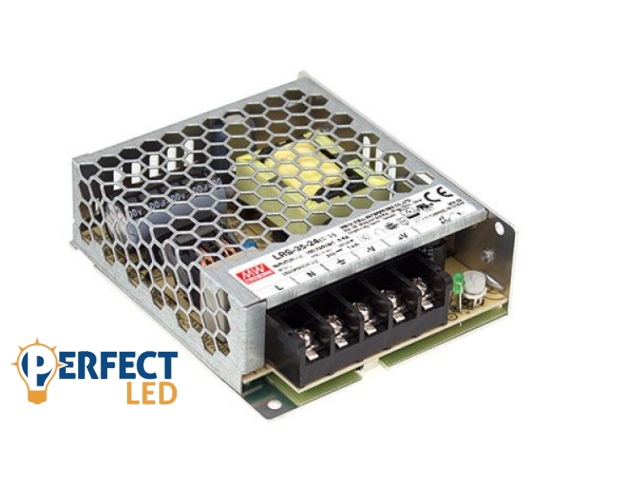 Mean Well 35 W-os beltéri tápegység 3 Amper 12 V DC