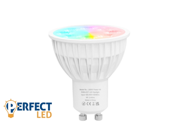 Mi Light GU10-es foglalatú 4W-os RGB+CCT izzó
