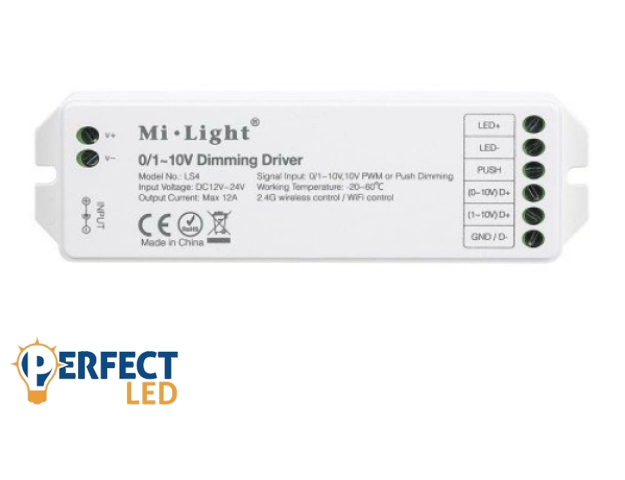 Mi Light Mono RF 12/24V 12A vezérlő FUT-LS4