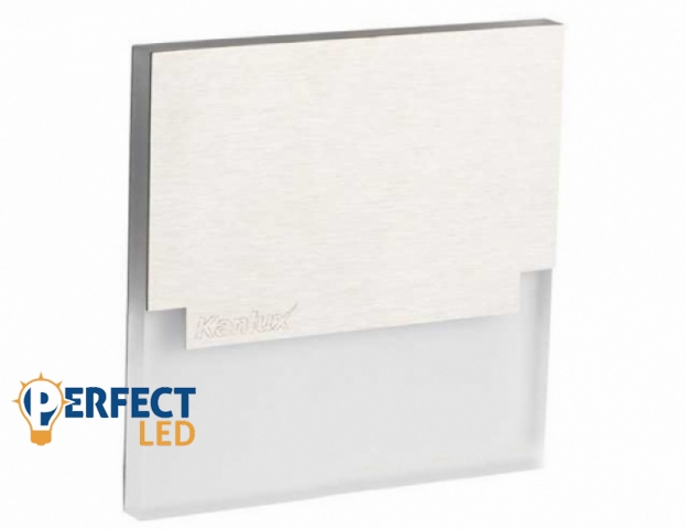 SABIK meleg fehér 12 V króm beltéri LED-es lépcső világítás