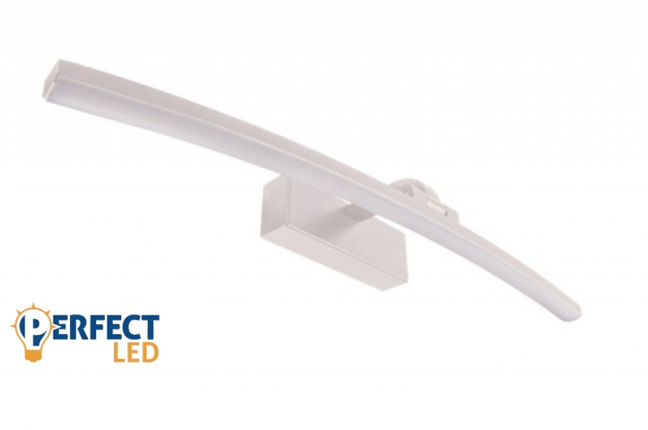 Strühm Mamba Led 12w-os 85X500 mm natúr fehér fehér tükör feletti lámpa