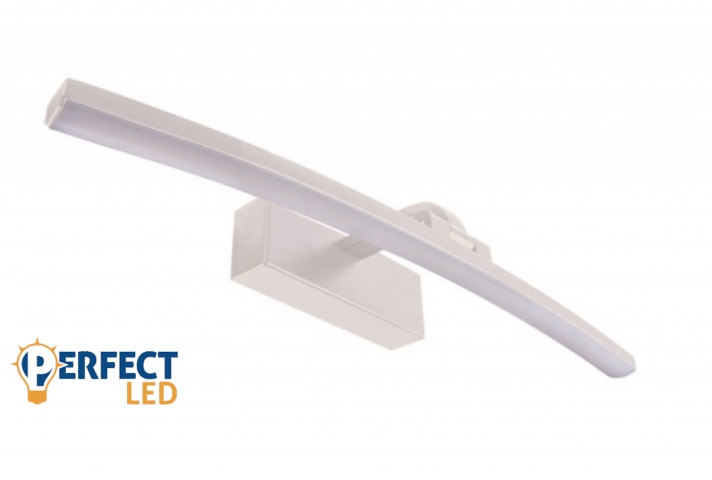 Strühm Mamba Led 8w-os 85X400 mm natúr fehér fehér tükör feletti lámpa