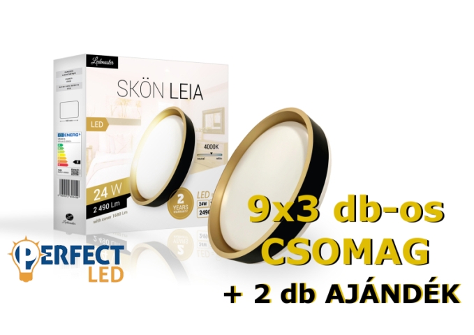 Skön 9x3 db-os mennyezeti lámpa csomag + 2db mennyezeti lámpa AJÁNDÉK*