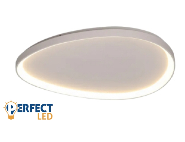 Stone Danube 36W-os 500x500mm 3000-6500K fehér színű távirányítós mennyezeti lámpa
