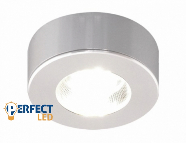 Strühm Alfi Led C 3 5 W-os ezüst színű kerek bútorvilágítás