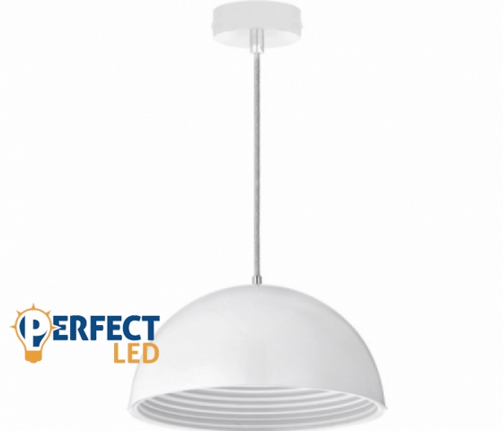 Strühm Almero E27 foglalatú fehér színű ø320 mm függesztett lámpa