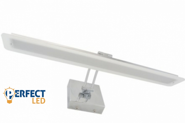 Strühm Amelia 8 5 W-os 195x450 mm natúr fehér tükör feletti lámpa