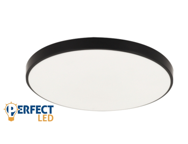 Strühm Dowbor 12 W-os ø230 mm kerek natúr fehér mennyezeti lámpa IP44-es védettségű