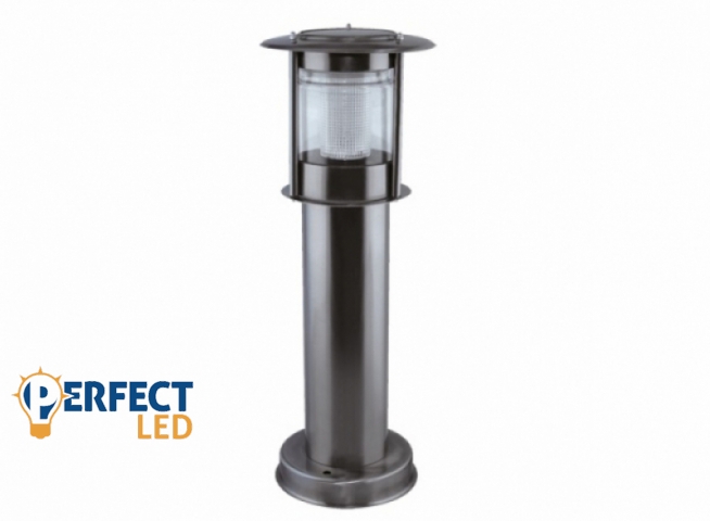 Strühm Estera Led 0 12 W-os króm napelemes állólámpa