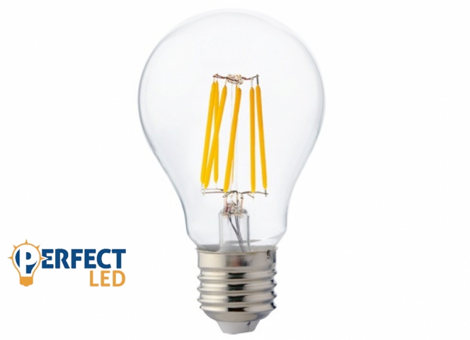 Strühm Filament Led 6 W-os meleg fehér E27-es foglalattal