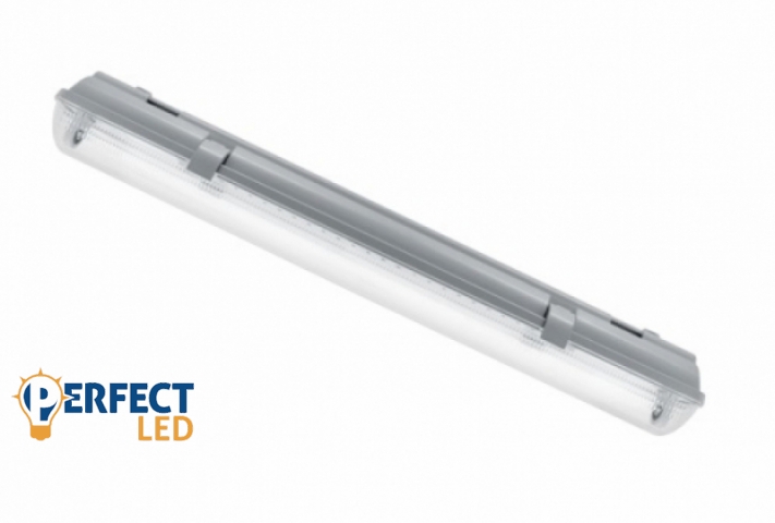 Strühm Herman Led 60cm-es szürke armatúra 2x18 W-os