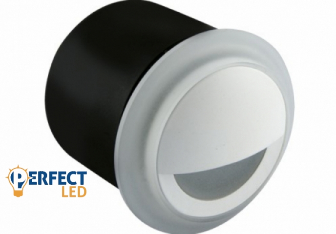 Strühm Kami kör alakú hideg fehér fehér beltéri LED-es lépcső világítás