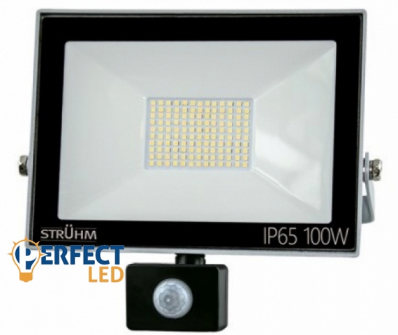 Strühm Kroma 100 W-os mogásérzékelős natúrfehér LED reflektor