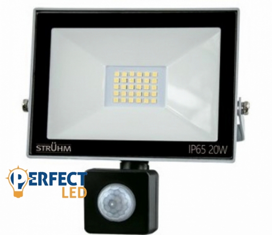 Strühm Kroma 20 W-os mogásérzékelős natúrfehér LED reflektor