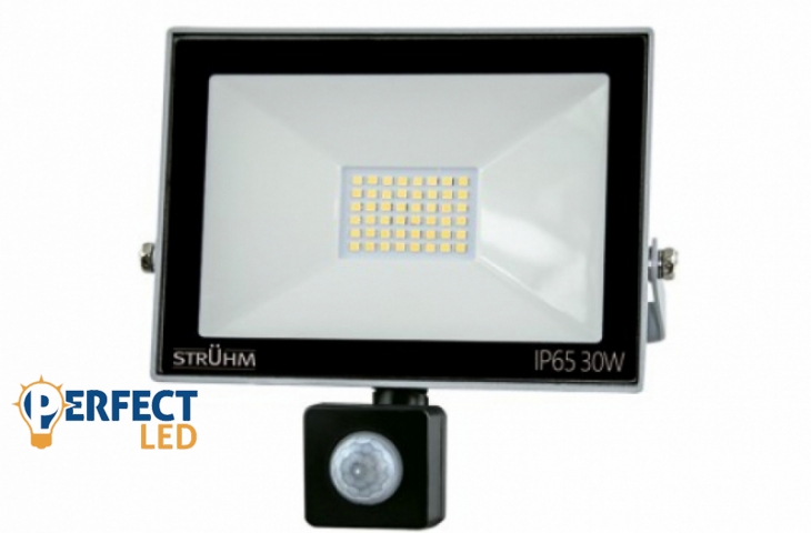 Strühm Kroma 30 W-os mogásérzékelős natúrfehér LED reflektor