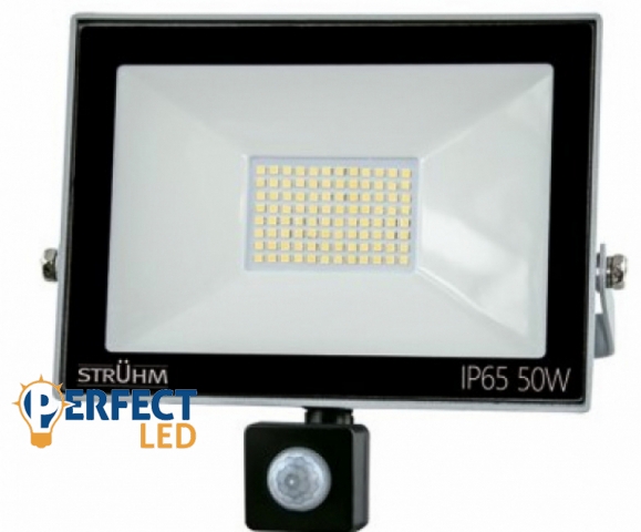 Strühm Kroma 50 W-os mogásérzékelős hidegfehér LED reflektor