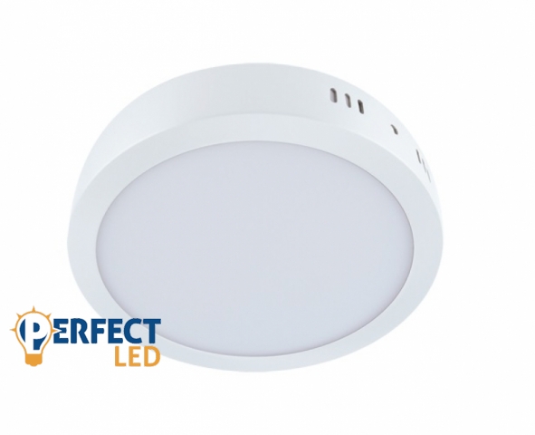 Strühm Martin 24 W-os falon kívüli natúr fehér fehér színű kör alakú LED-es mennyezetlámpa