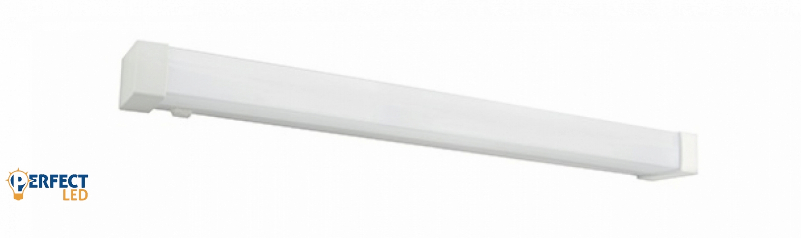 Strühm Natan LED 15W-os 45X598 mm natúr fehér tükör feletti lámpa