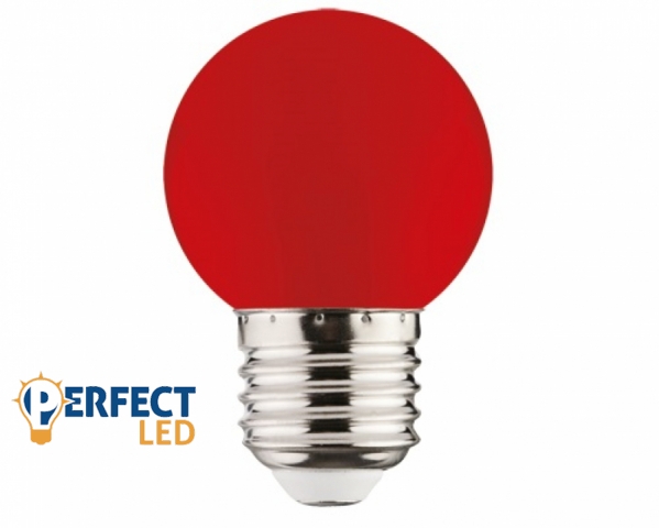 Strühm Rainbow Led piros E27-es foglalatú 1W-os LED-es izzó