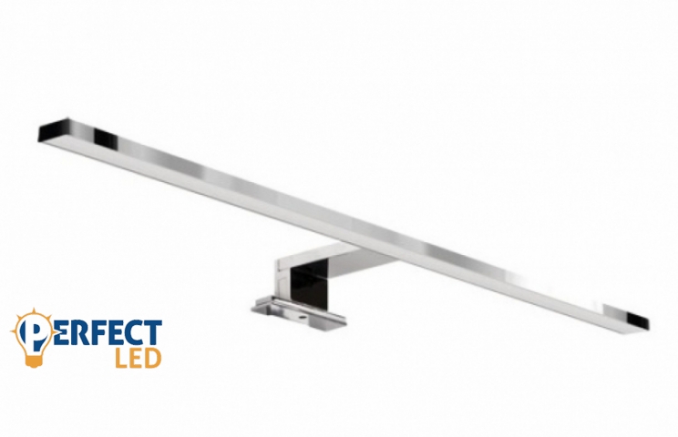 Strühm Roxana 13 W-os 111x600 mm natúr fehér tükör feletti lámpa