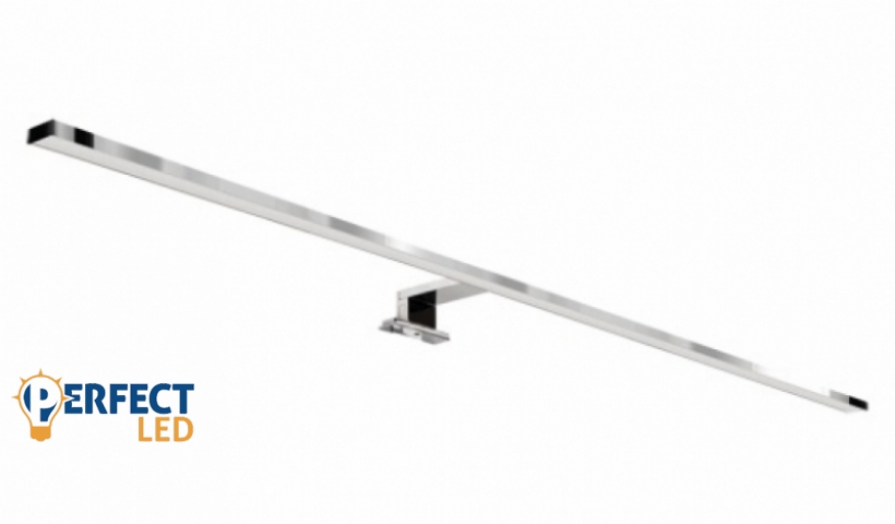 Strühm Roxana 15 W-os 111x900 mm natúr fehér tükör feletti lámpa