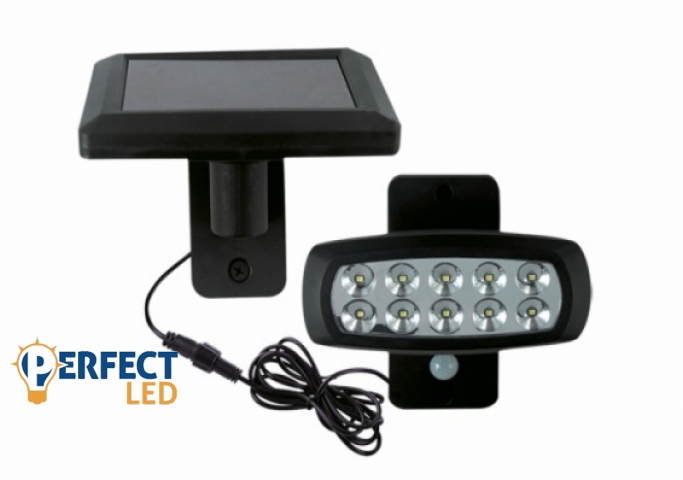 Strühm Solaro 2 W-os Led napelemes reflektor mozgásérzékelős