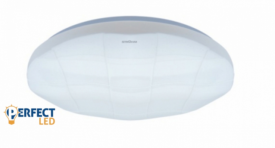 Strühm Sparta LED 48W-os ø480 mm kerek natúr fehér mennyezeti lámpa IP44-es védettségű