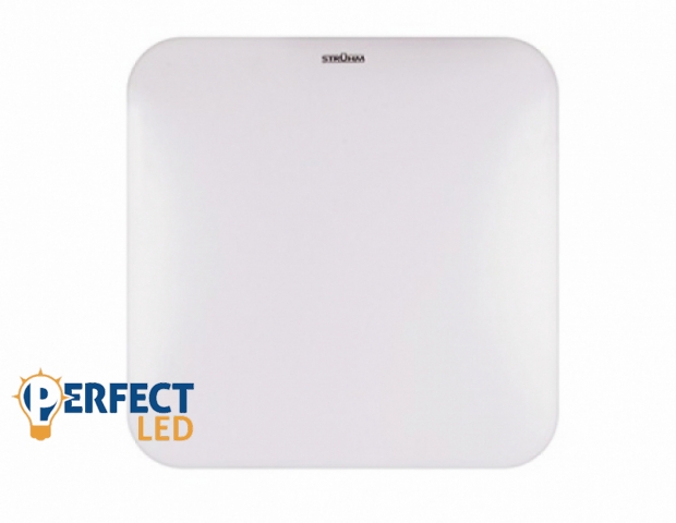 Strühm Urania négyzet alakú natúr fehér LED lámpa 24 W-os 330x330 mm