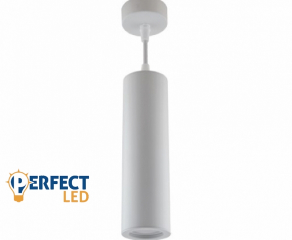 Strühm Wespa henger alakú GU10 foglalatú fehér színű ø60 mm függesztett lámpa